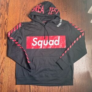Black and Red Squad Hoodie